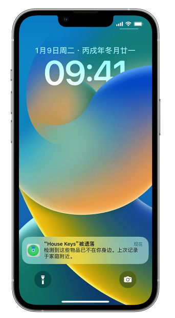 iPhone 14 系列机型如何设置“遗落时通知”?