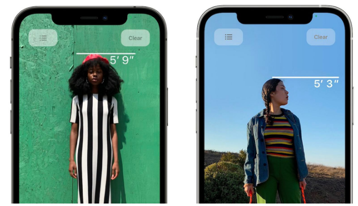 蒲江苹果服务网点分享通过iPhone激光雷达测量身高方法教程 