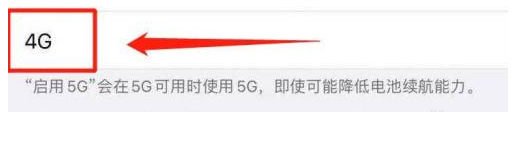蒲江苹果13维修分享iPhone 13恒定4G设置方法 